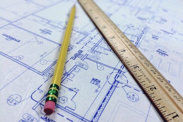 blueprint-bank Blue Print of Bank Vault